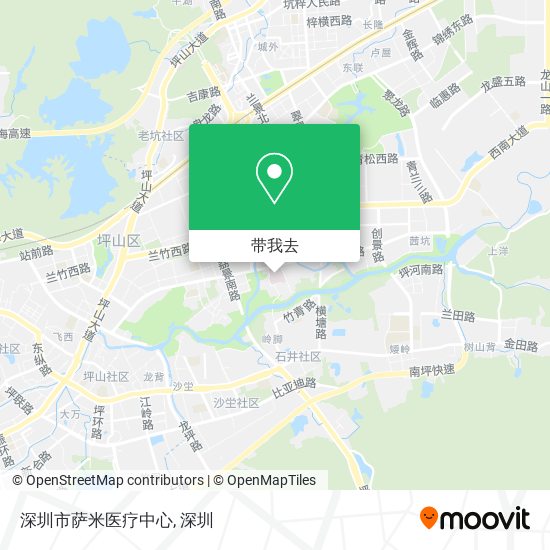 深圳市萨米医疗中心地图
