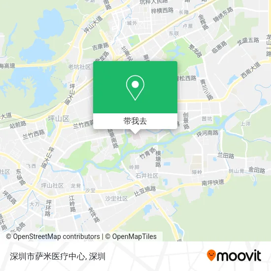 深圳市萨米医疗中心地图