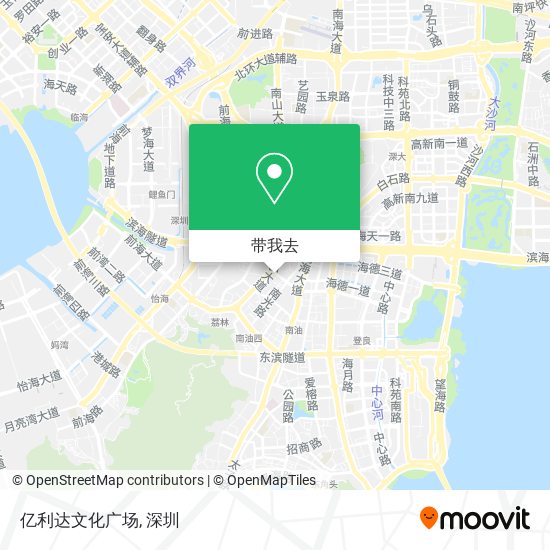 亿利达文化广场地图