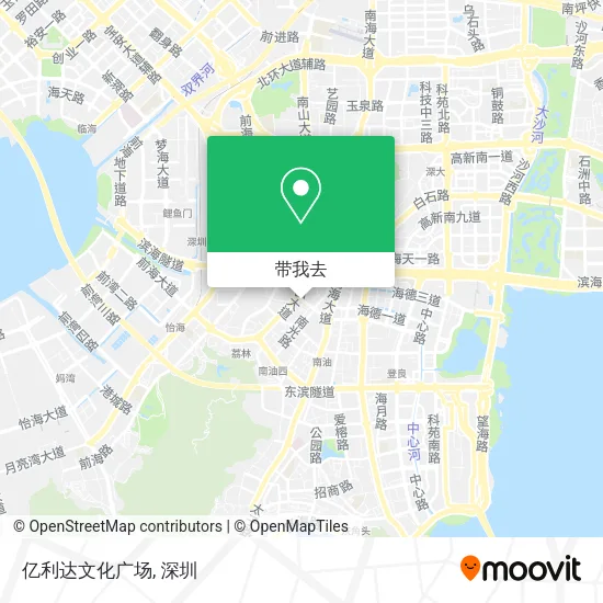 亿利达文化广场地图