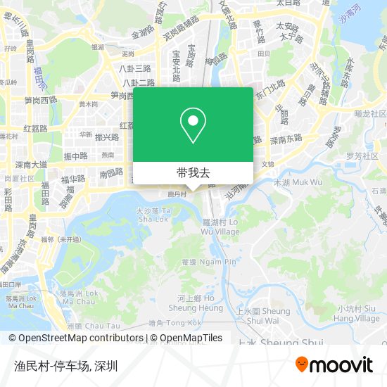 渔民村-停车场地图
