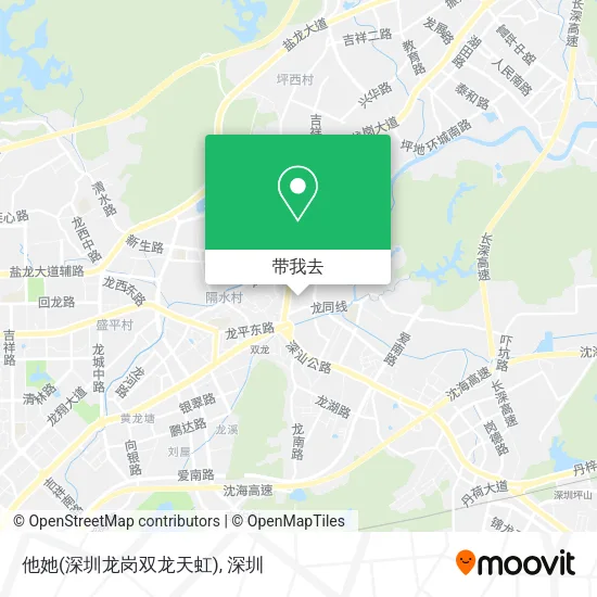 他她(深圳龙岗双龙天虹)地图