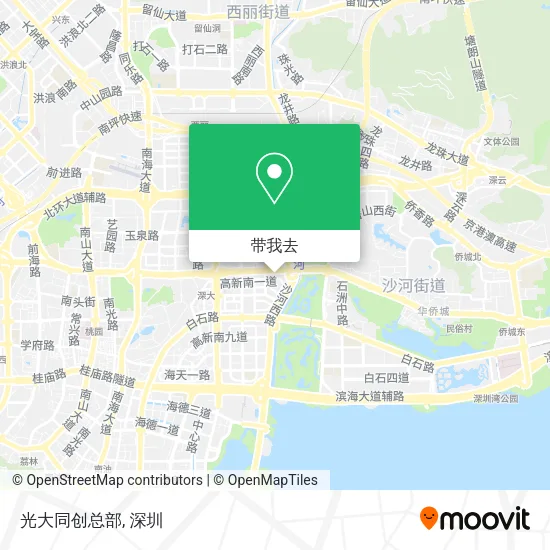 光大同创总部地图