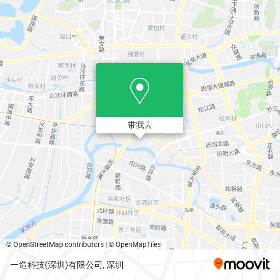 一造科技(深圳)有限公司地图