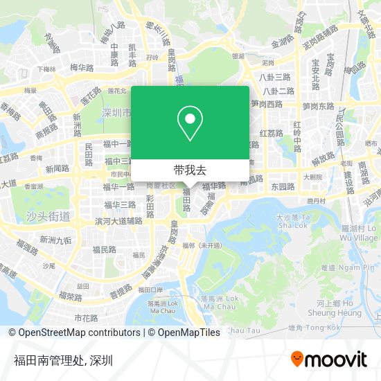 福田南管理处地图