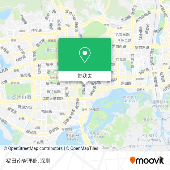福田南管理处地图
