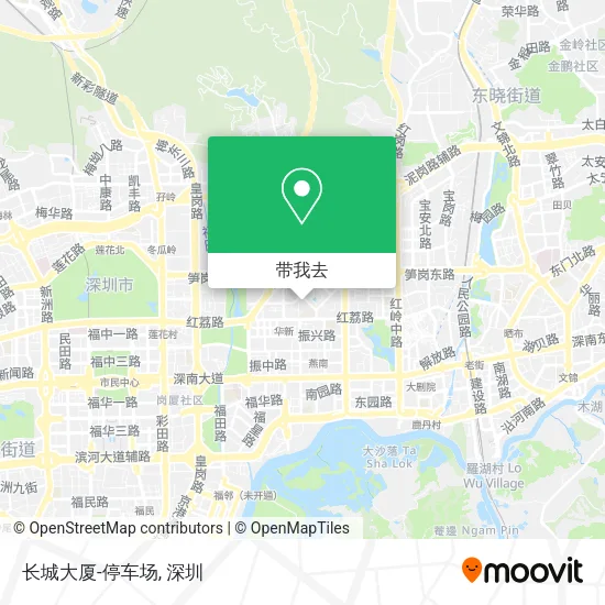 长城大厦-停车场地图