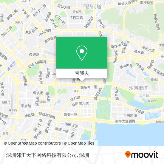 深圳邻汇天下网络科技有限公司地图
