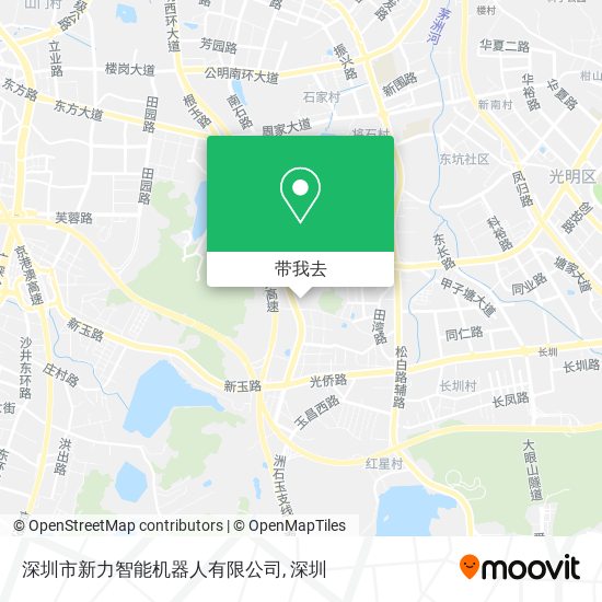 深圳市新力智能机器人有限公司地图