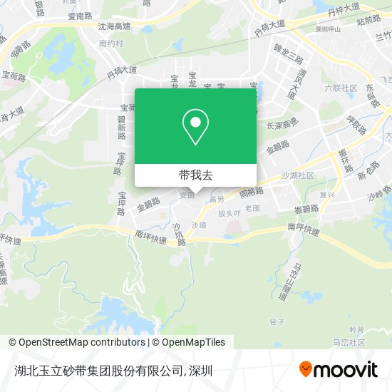 湖北玉立砂带集团股份有限公司地图