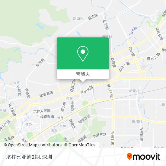 坑梓比亚迪2期地图
