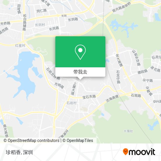 珍稻香地图