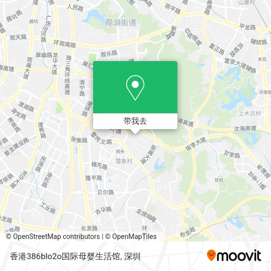 香港386blo2o国际母婴生活馆地图