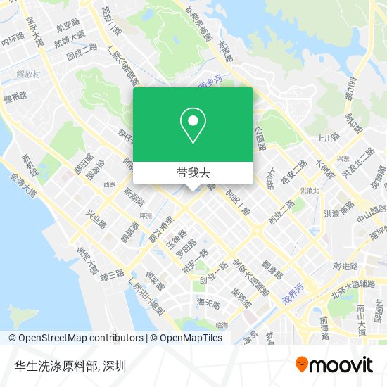 华生洗涤原料部地图