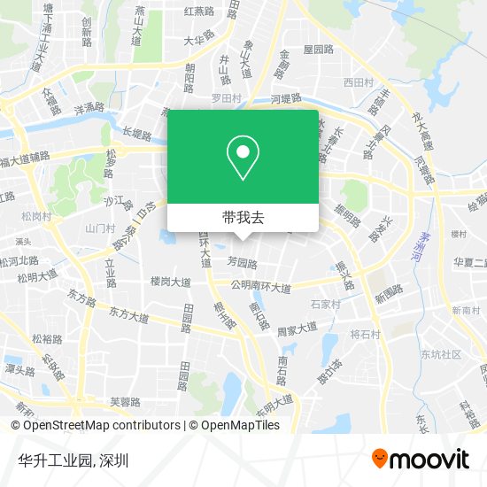 华升工业园地图