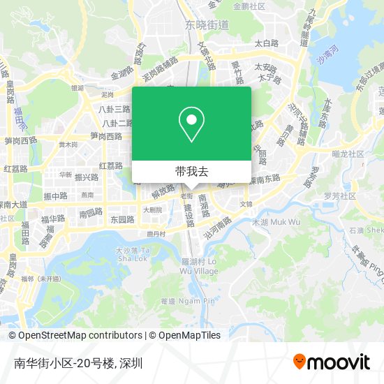 南华街小区-20号楼地图