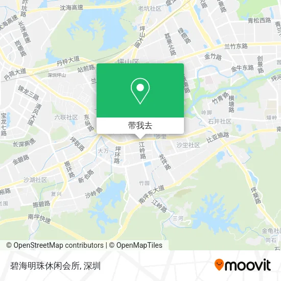 碧海明珠休闲会所地图