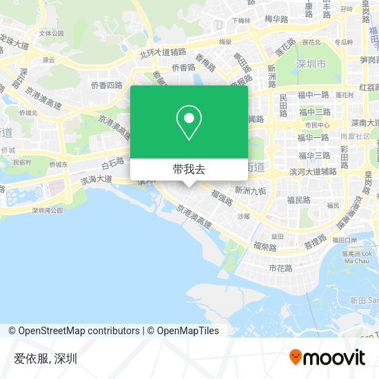 爱依服地图