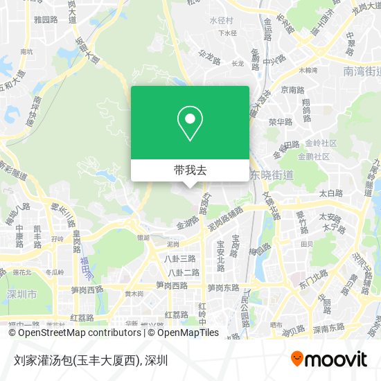 刘家灌汤包(玉丰大厦西)地图