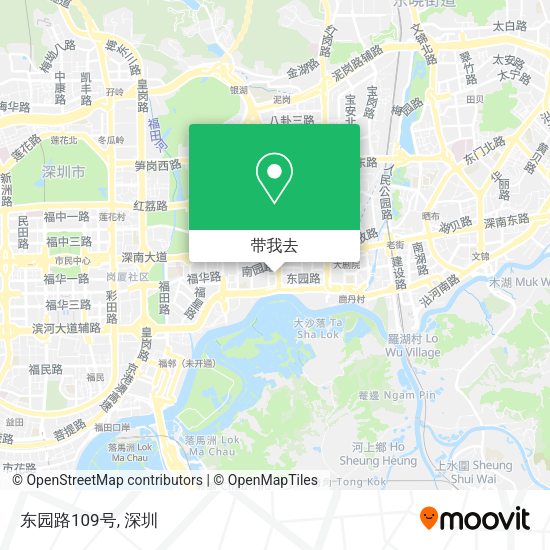 东园路109号地图
