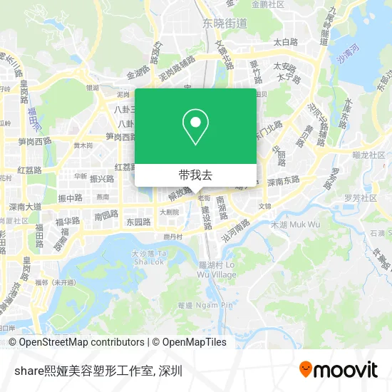 share熙娅美容塑形工作室地图