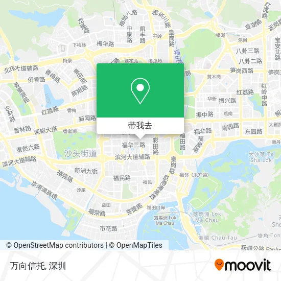 万向信托地图