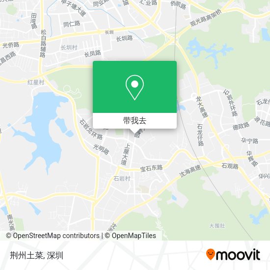荆州土菜地图