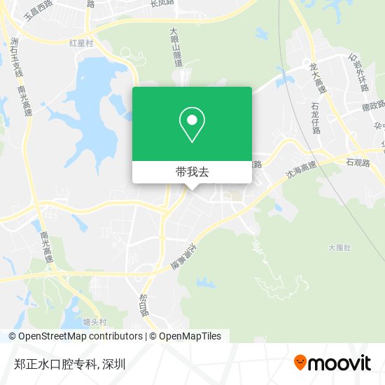 郑正水口腔专科地图