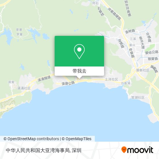 中华人民共和国大亚湾海事局地图