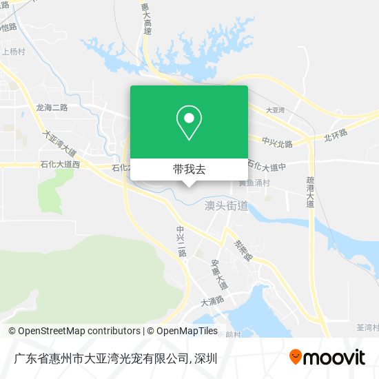 广东省惠州市大亚湾光宠有限公司地图
