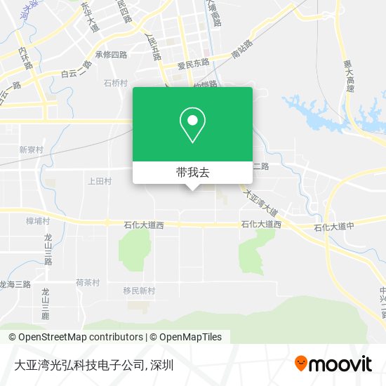 大亚湾光弘科技电子公司地图