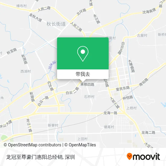 龙冠至尊豪门惠阳总经销地图