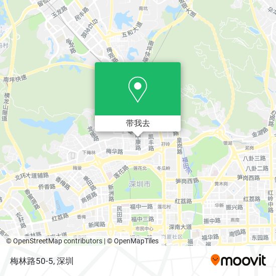 梅林路50-5地图