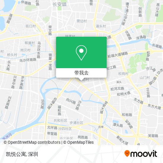 凯悦公寓地图