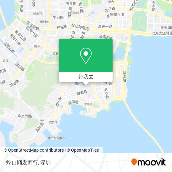 蛇口顺发商行地图