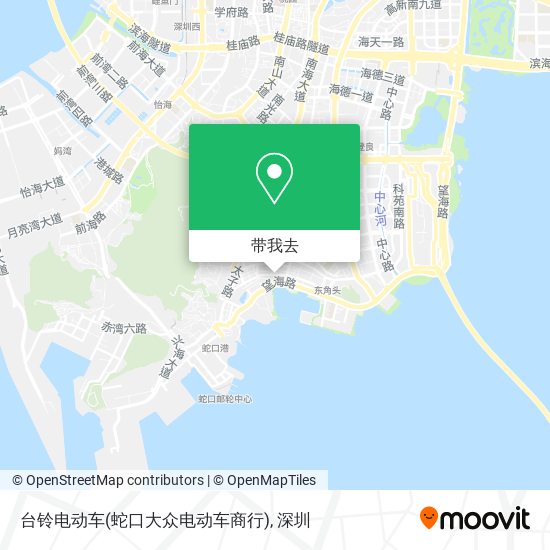 台铃电动车(蛇口大众电动车商行)地图