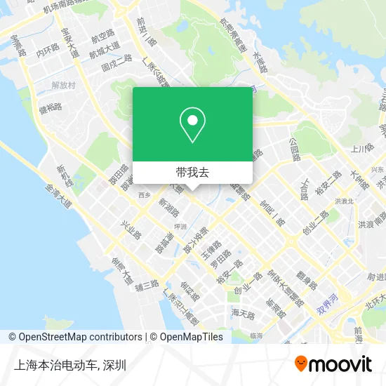 上海本治电动车地图