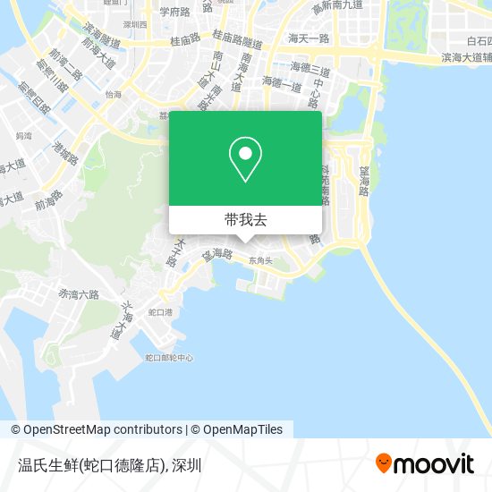 温氏生鲜(蛇口德隆店)地图