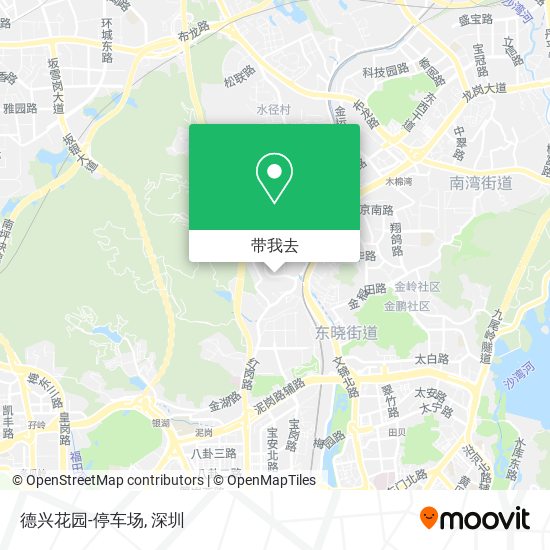 德兴花园-停车场地图
