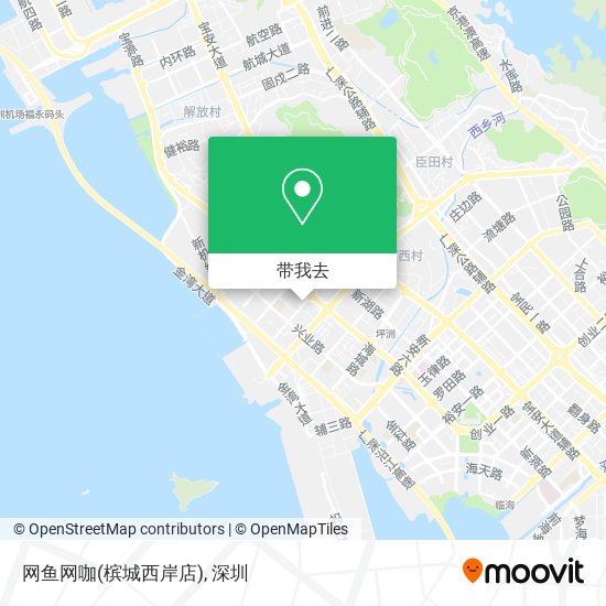 网鱼网咖(槟城西岸店)地图