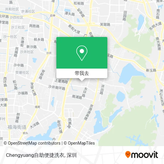 Chengyuang自助便捷洗衣地图