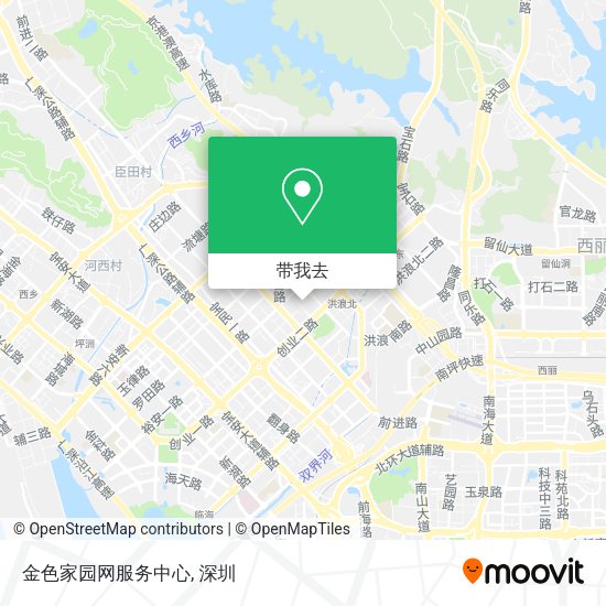 金色家园网服务中心地图