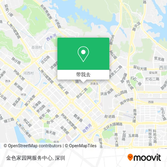 金色家园网服务中心地图