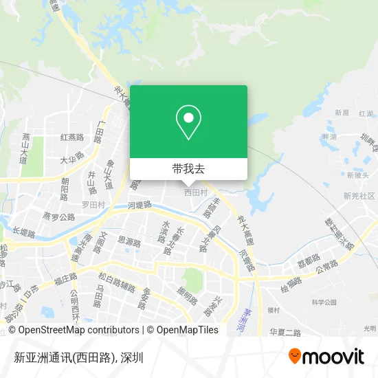 新亚洲通讯(西田路)地图