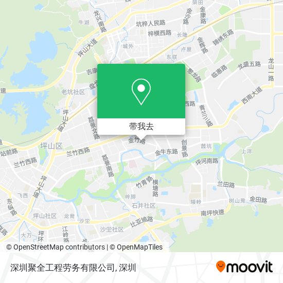 深圳聚全工程劳务有限公司地图