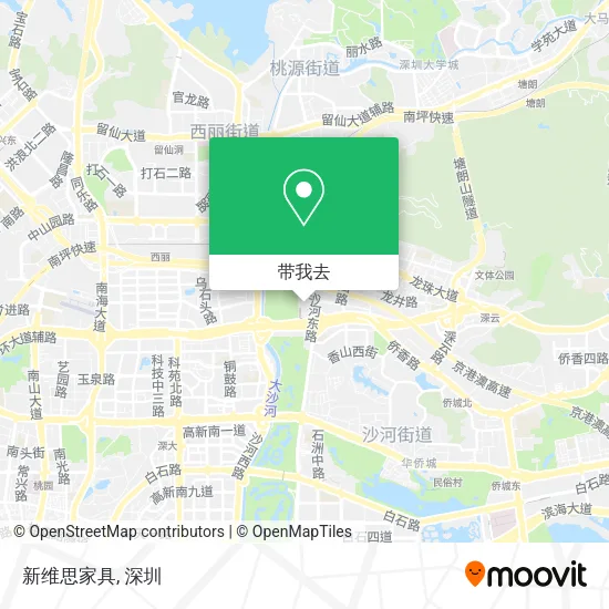 新维思家具地图