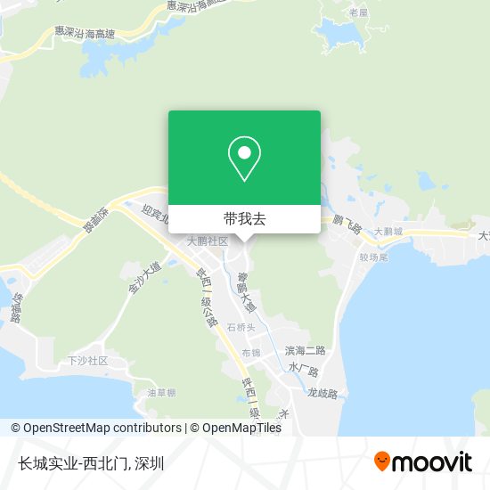 长城实业-西北门地图