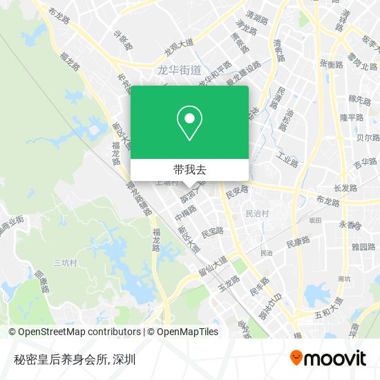 秘密皇后养身会所地图