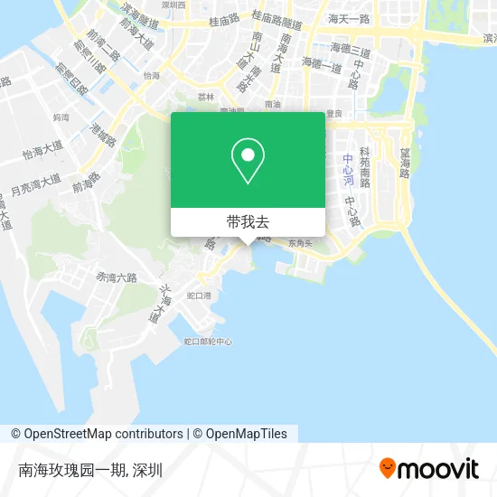 南海玫瑰园一期地图