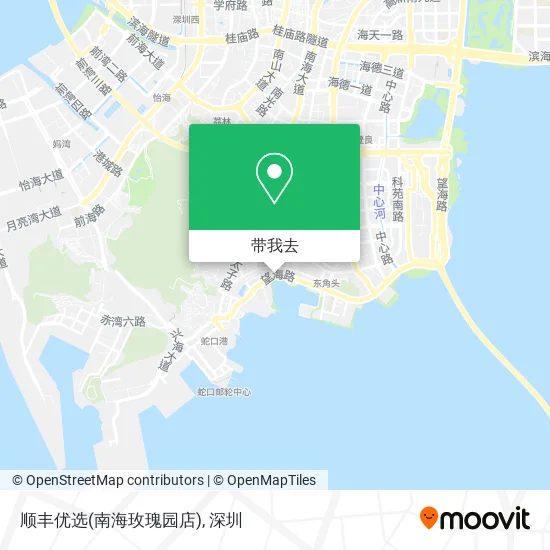 顺丰优选(南海玫瑰园店)地图